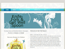Tablet Screenshot of getwellspoon.com